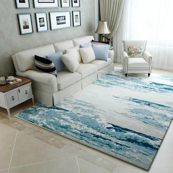 Nên hay không nên sử dụng thảm trải sàn cho phòng khách?
