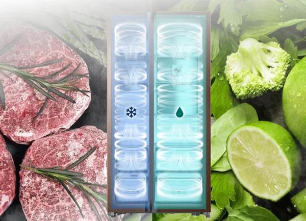 Công nghệ làm lạnh thường thấy trên tủ lạnh Samsung