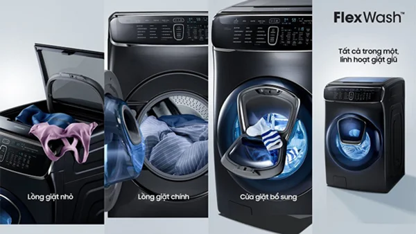 Top 3 máy giặt đắt nhất của Samsung