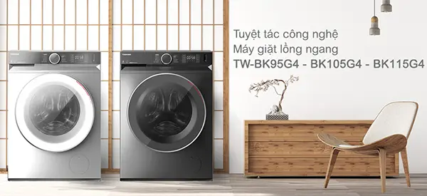 Tuyệt tác công nghệ - máy giặt lồng ngang Siêu bọt khí Nano của Toshiba