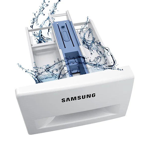 Cách làm sạch ngăn chứa bột giặt và nước xả vải của máy giặt Samsung