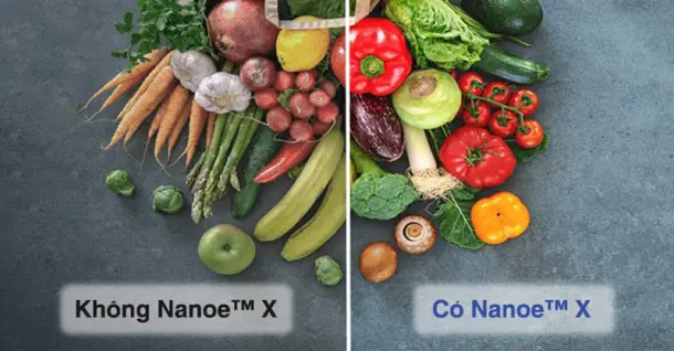Công nghệ kháng khuẩn khử mùi Nanoe™ X trên tủ lạnh Panasonic