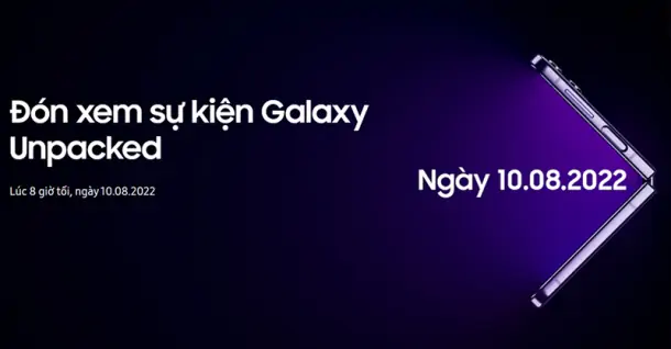 Cùng đếm ngược sự kiện ra mắt siêu phẩm Samsung Galaxy Z mới