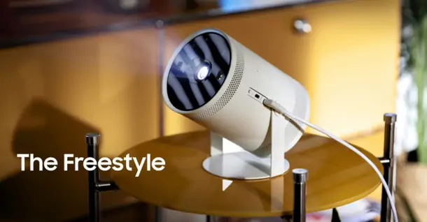 Máy chiếu Samsung The Freestyle: Tận hưởng trọn vẹn từng khung hình mọi lúc mọi nơi