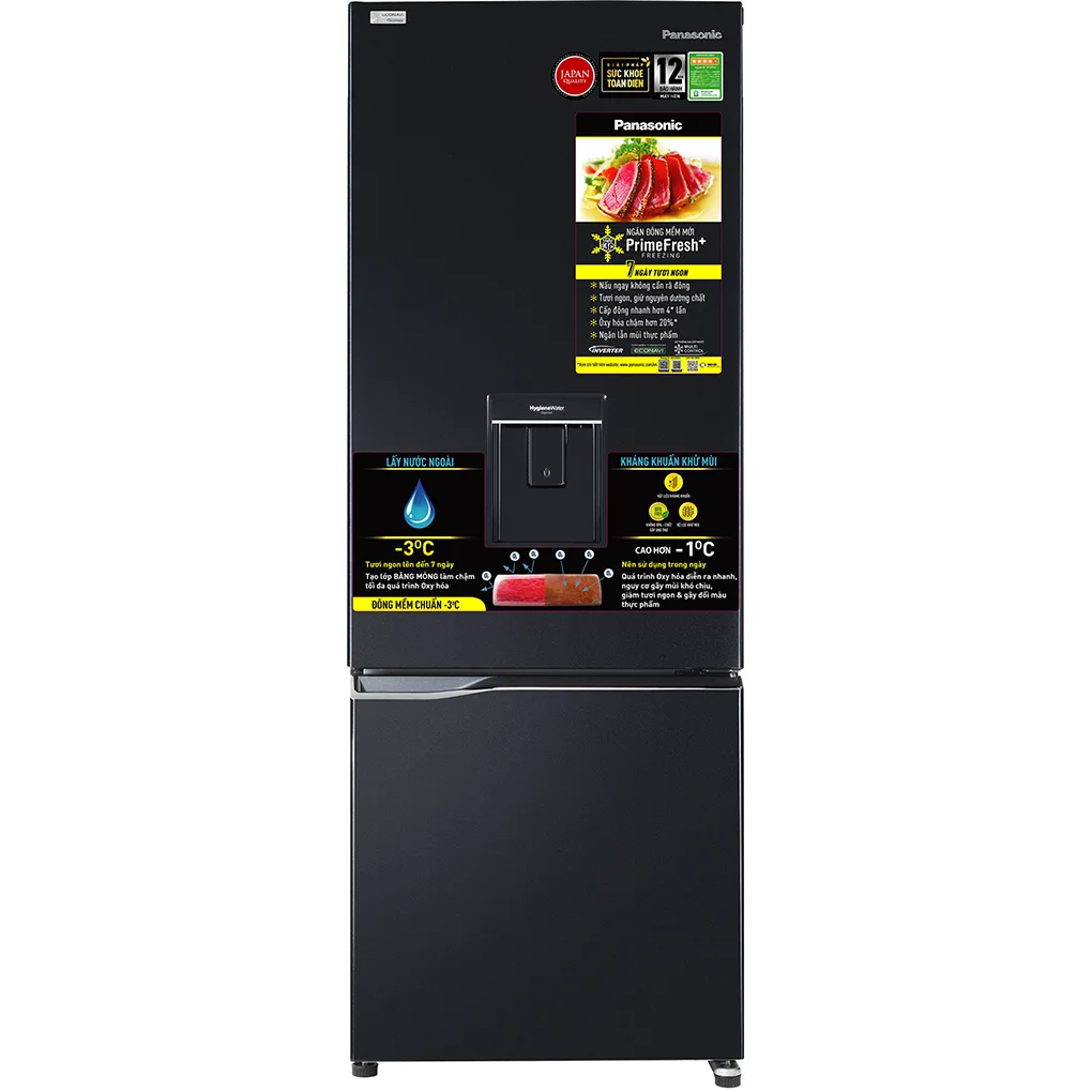 Tủ Lạnh Panasonic Inverter 290 Lít NR-BV320WKVN