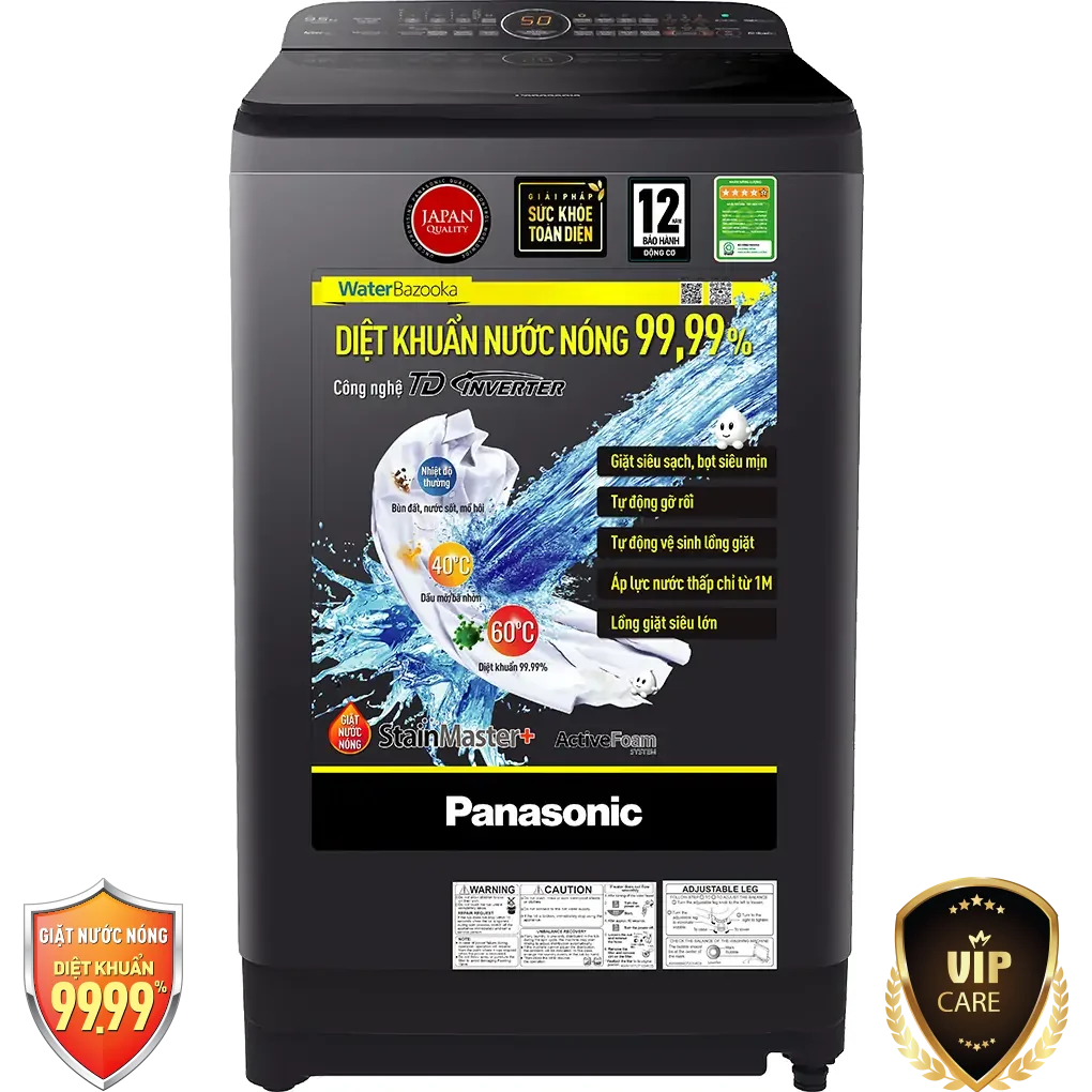 Máy Giặt Panasonic Inverter 11.5 Kg NA-FD11VR1BV