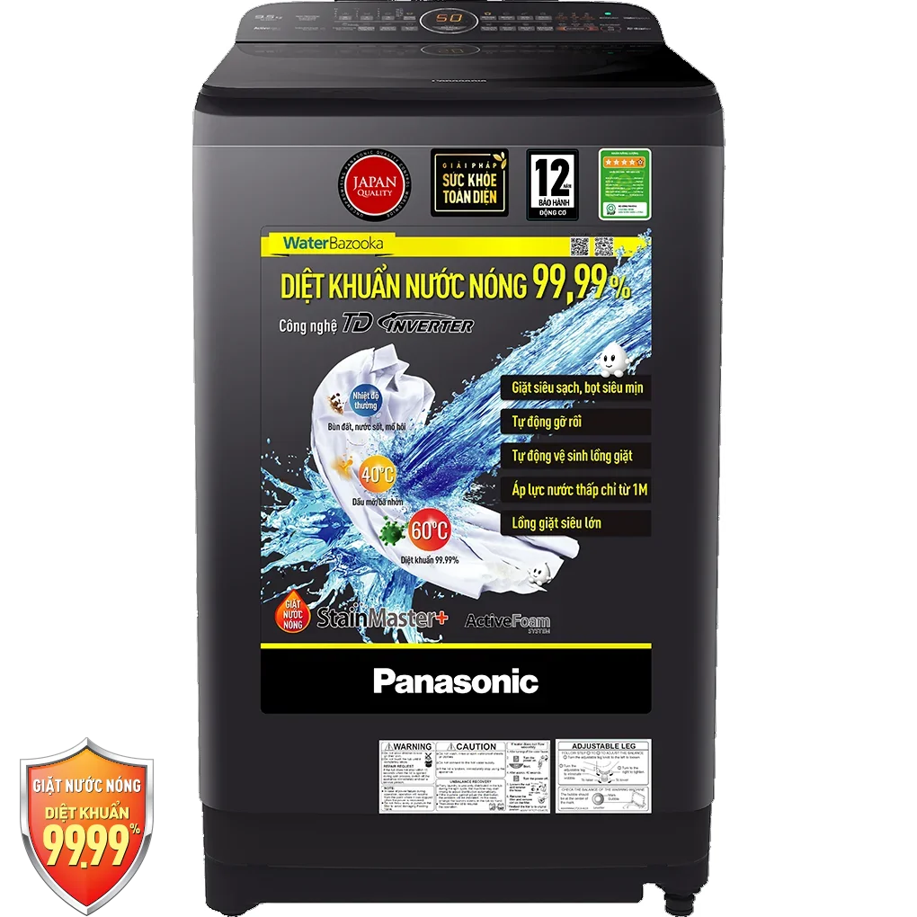 Máy Giặt Panasonic Inverter 10.5 Kg NA-FD10VR1BV
