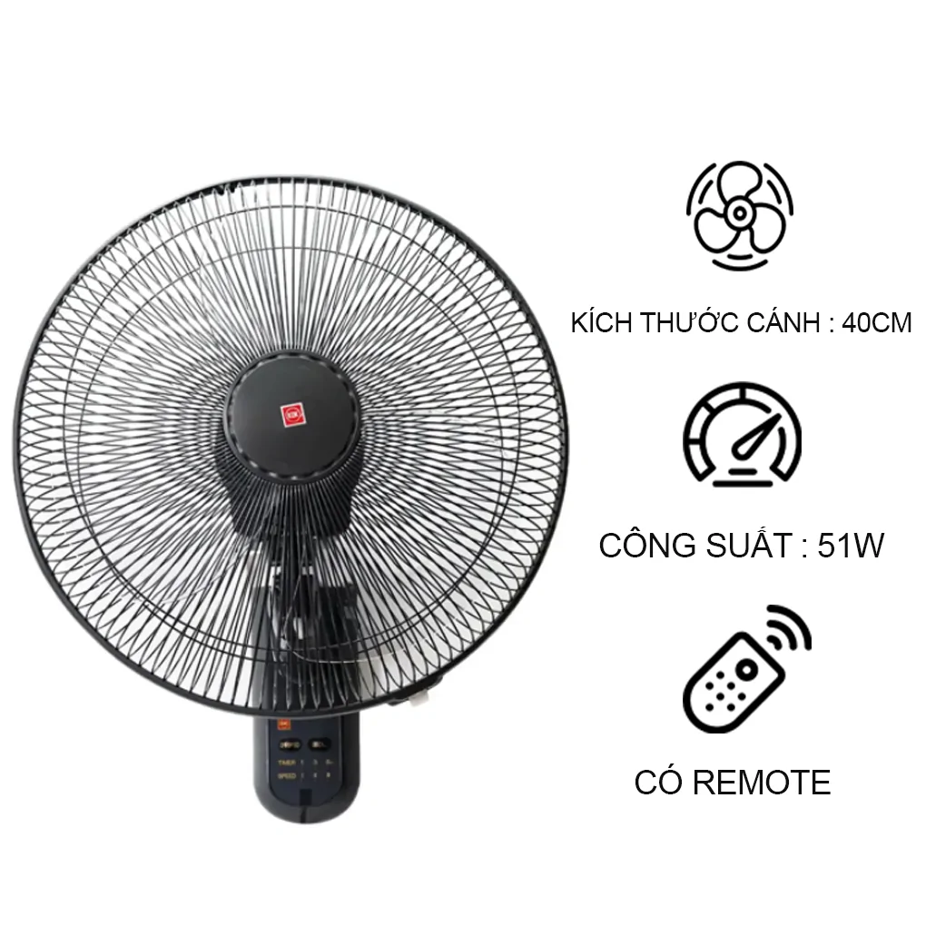 Quạt treo KDK M40M