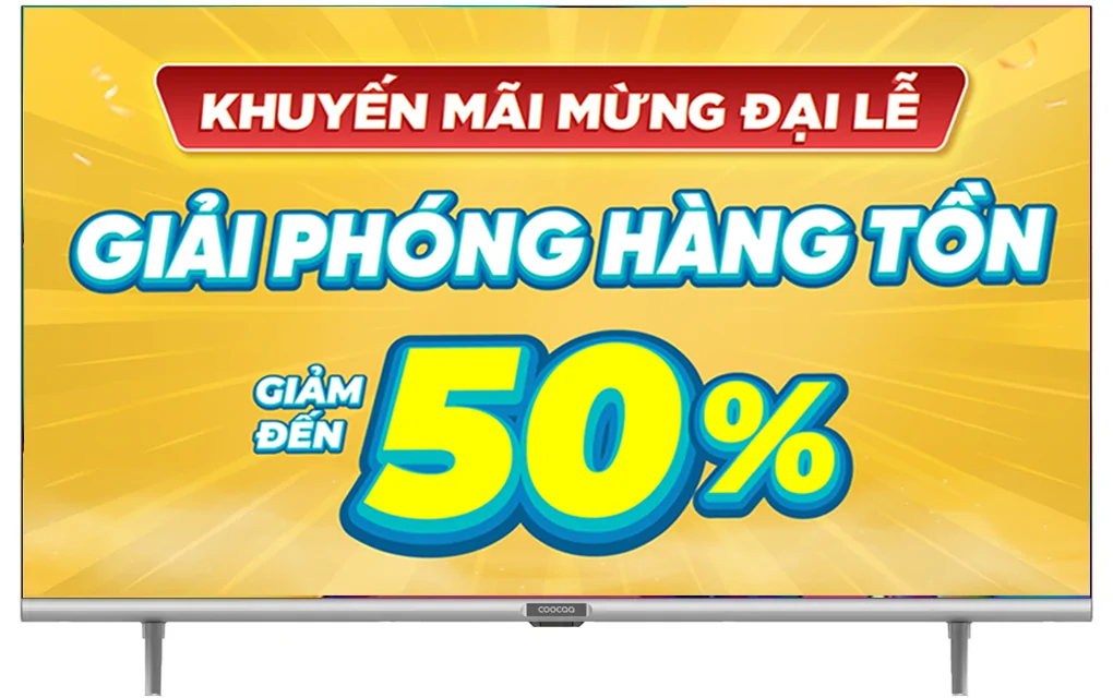 Smart Tivi Coocaa 4K 55 Inch 55S3U Pro