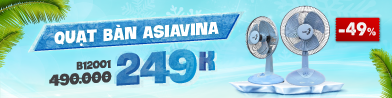 Quạt Bàn ASIAVINA B12001 giảm 49%