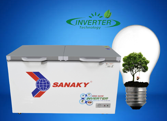 Tủ Đông Inverter Sanaky 305 lít VH-4099A4K