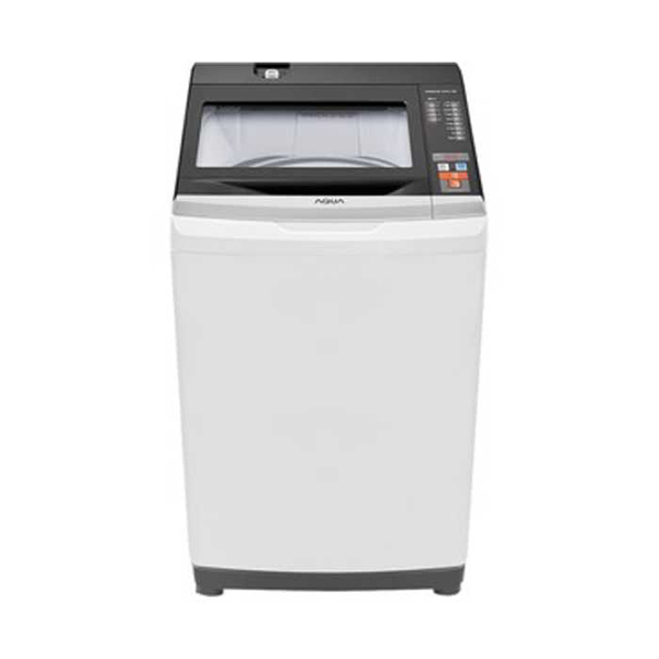Máy giặt AQUA AQW-S80AT (H) có thiết kế hiện đại, tiện ích cho người dùng.