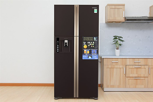 Các dòng tủ lạnh inverter Hitachi có thiết kế sang trọng, tinh tế.