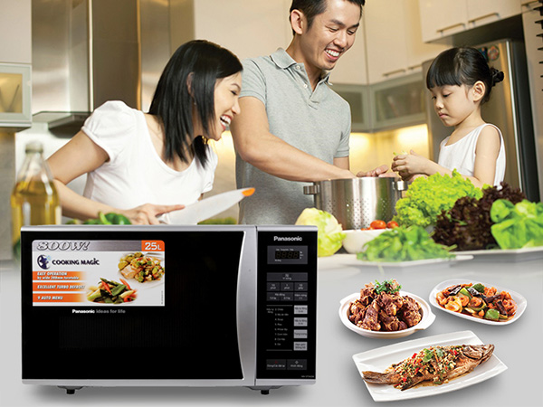 Kinh nghiệm chọn mua lò vi sóng Panasonic