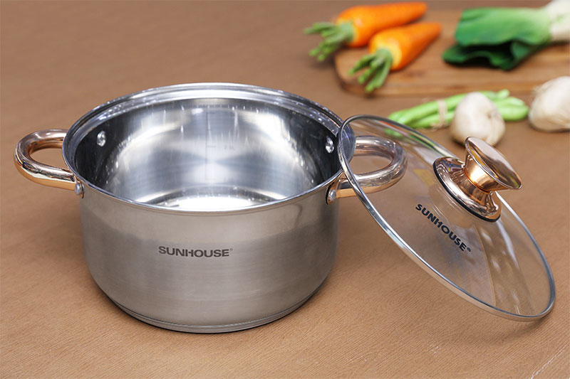 Nồi INOX 5 Đáy SUNHOUSE SHG24220