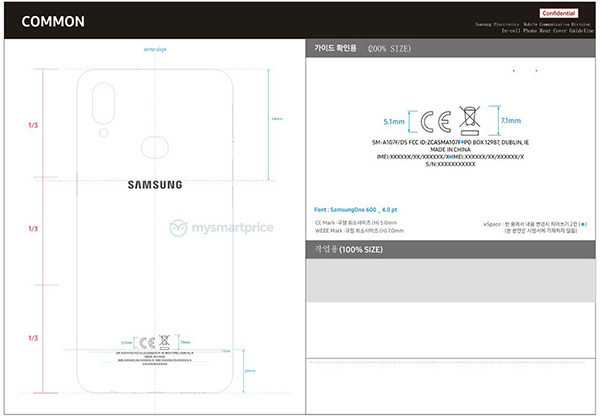 Một số thông tin về mẫu sản phẩm mới nhất nhà Samsung - Galaxy A10S