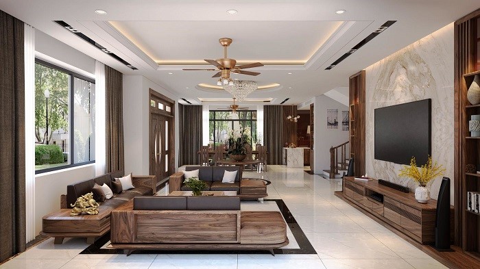 Top 50 bộ bàn ghế gỗ hiện đại phòng khách đẹp nhất