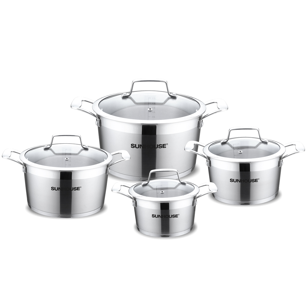Bộ Nồi Inox 5 Đáy SUNHOUSE SH783