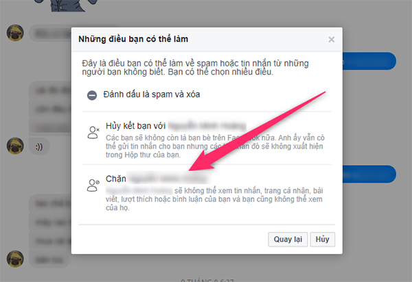 Hướng dẫn báo cáo tin nhắn Spam trên Facebook Messenger