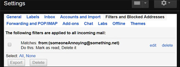 Hướng dẫn cách tự động xóa thư spam gây phiền nhiễu trong gmail