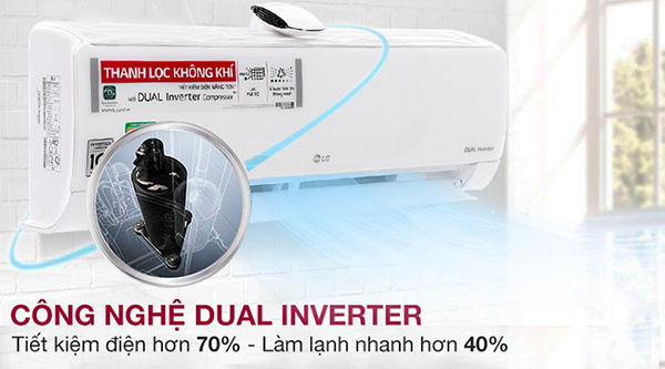 Cùng LG Dual Cool Inverter xua tan cơn oi bức mùa hè