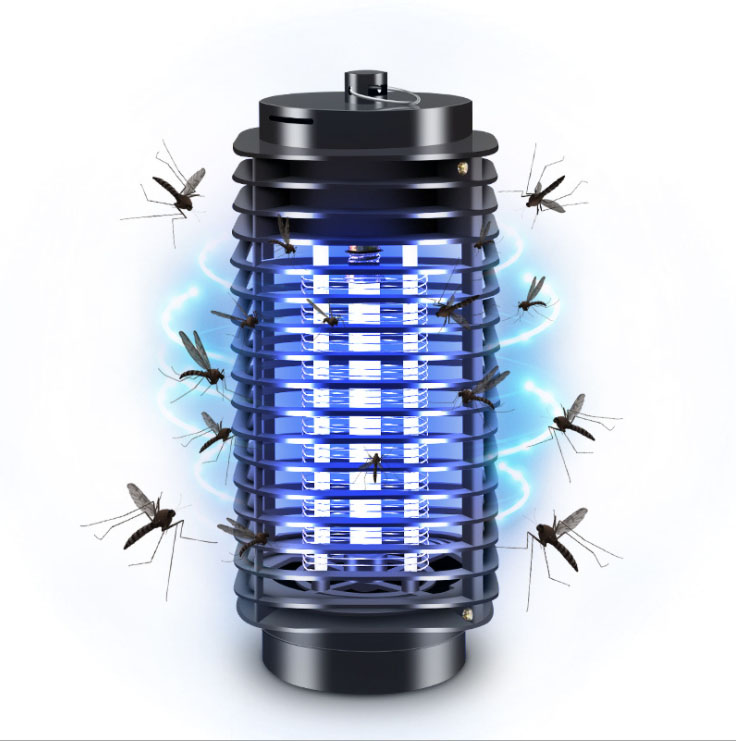 Đèn bắt muỗi hoạt động như thế nào?