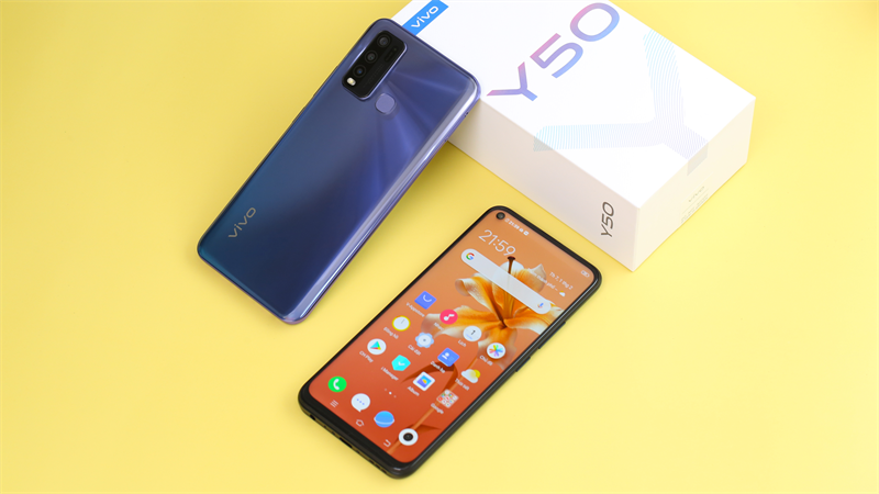 Vivo Y50 là mẫu điện thoại chuẩn bị ra mắt tại Việt Nam 