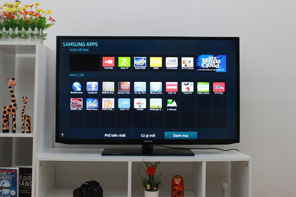 Cách cài đặt và gỡ bỏ ứng dụng trên smart tivi Samsung