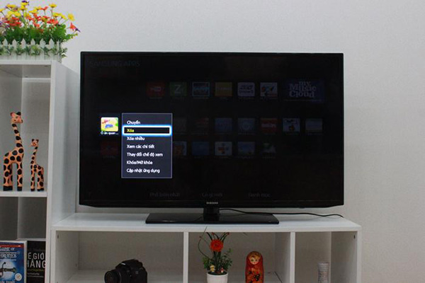 Cách cài đặt và gỡ bỏ ứng dụng trên smart tivi Samsung