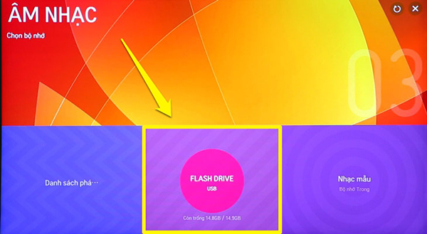 Hướng dẫn cách xem phim, nghe nhạc trong USB trên Smart tivi LG 2019 