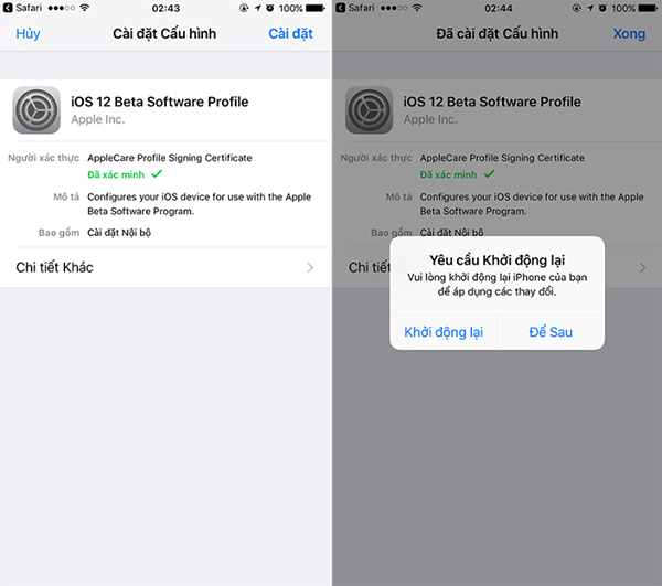 Hướng dẫn cách cập nhật iOS 12 beta nhanh chóng trên iPhone và iPad