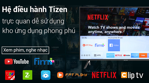 Tìm hiểu về hệ điều hành Tizen OS trên các dòng Smart tivi Samsung 2019