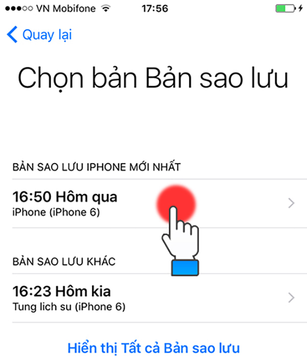 Làm thế nào để khôi phục dữ liêu từ iCloud sau khi đổi sau khi đổi iPhone mới?