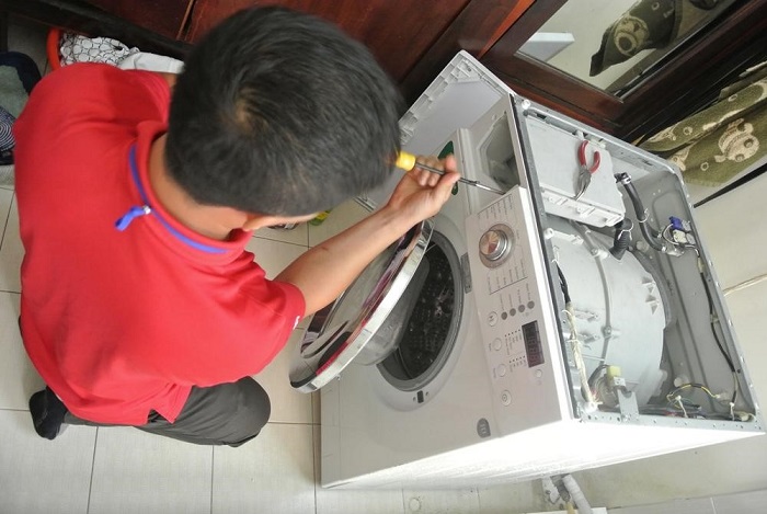 máy giặt không giặt được
