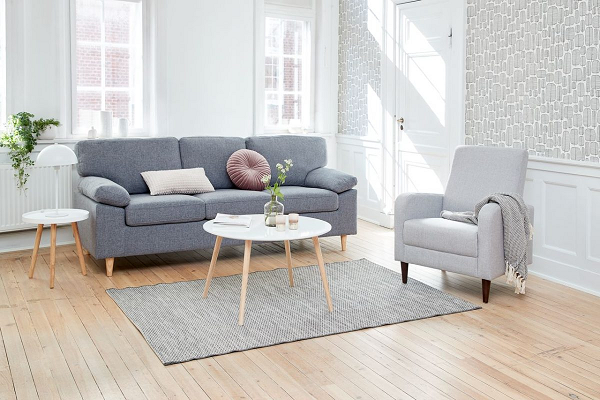 bàn ghế gỗ phòng khách đơn giản hiện đại