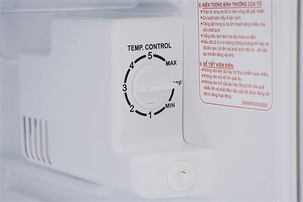 Nút điều chỉnh của tủ lạnh có ý nghĩa và công dụng gì?