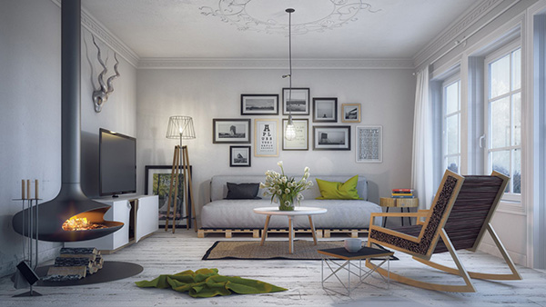 Phong cách thiết kế nội thất Scandinavian: thanh lịch và giản đơn