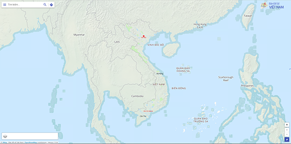 Bản đồ Vmap của Việt Nam chính thức được ra mắt