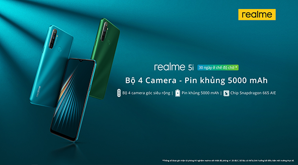 Realme 5i - thành viên tiếp theo của "gia đình" Realme 5 series chuẩn bị được ra mắt