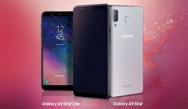 Samsung giới thiệu bộ đôi Galaxy A9 Star và A9 Star Lite: Màn hình vô cực, camera kép, giá bán từ 12,4 triệu