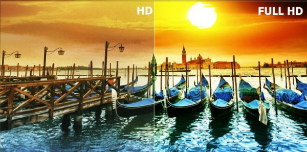 So sánh độ phân giải HD và Full HD