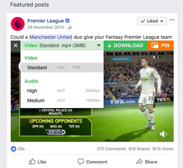 Chia sẻ cách tải video trên Facebook về máy tính nhanh nhất mà không cần dùng phần mềm