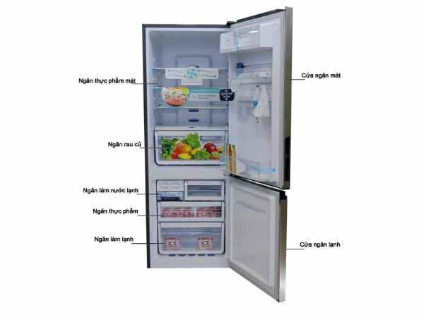 Tủ lạnh Electrolux Inverter 314 Lít EBB-3200GG