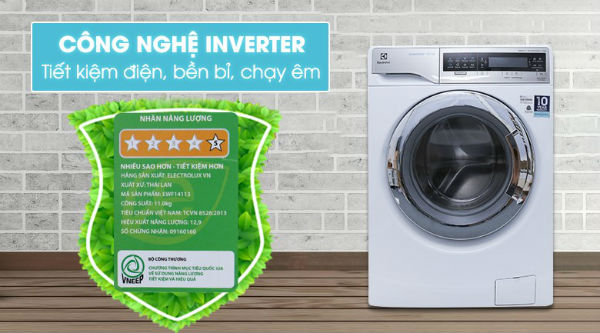 Máy giặt Electrolux 9.0 Kg EWF12944