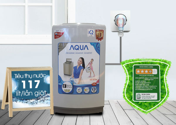 Máy giặt Aqua AQW-S72CT, H2