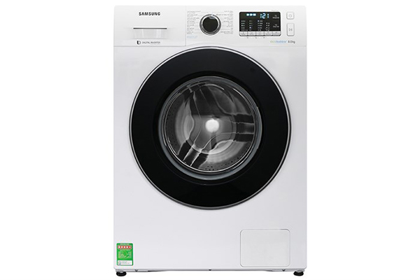 Máy giặt SAMSUNG 8.0 KG WW80J54E0BW / SV hoạt động êm ái và tiết kiệm điện năng.
