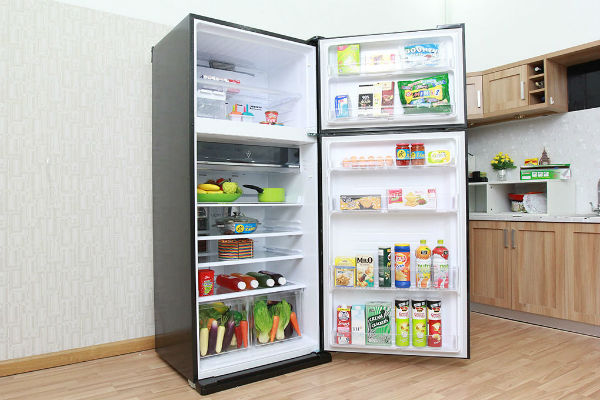 Tủ lạnh Sharp Inverter 583 Lít SJ-XP630PG-BK
