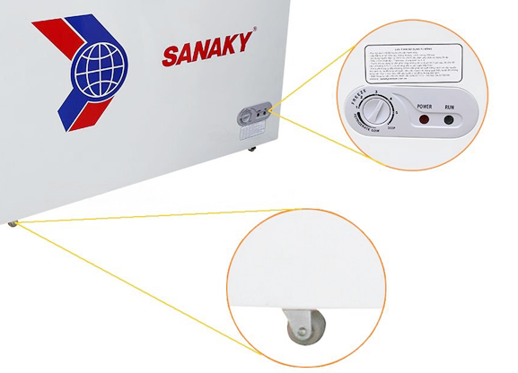 Tủ Đông SANAKY 530 Lít VH 668HY2