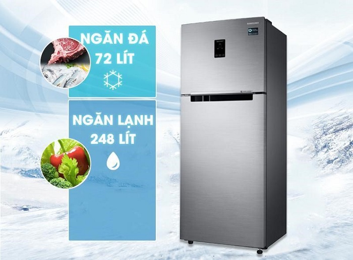 Tủ lạnh với 2 ngăn đá/ lạnh tách biệt tạo thuận lợi cho người dùng
