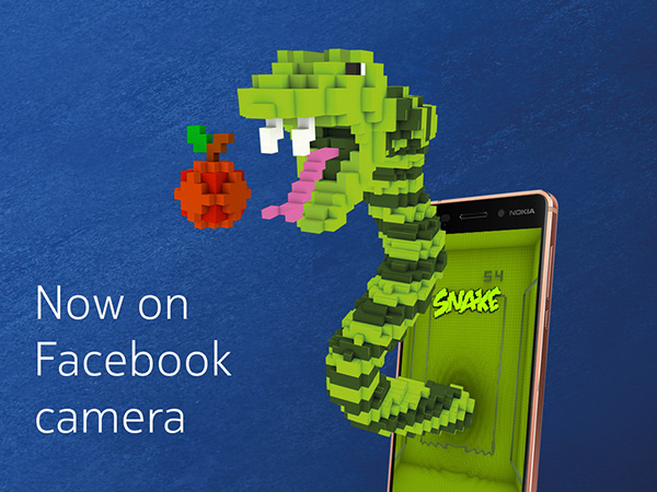 Nokia ra mắt tựa game huyền thoại “rắn săn mồi” áp dụng công nghệ AR lên Facebook, bạn đã thử chưa?